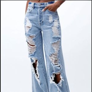 PacSun baggy wide leg jean